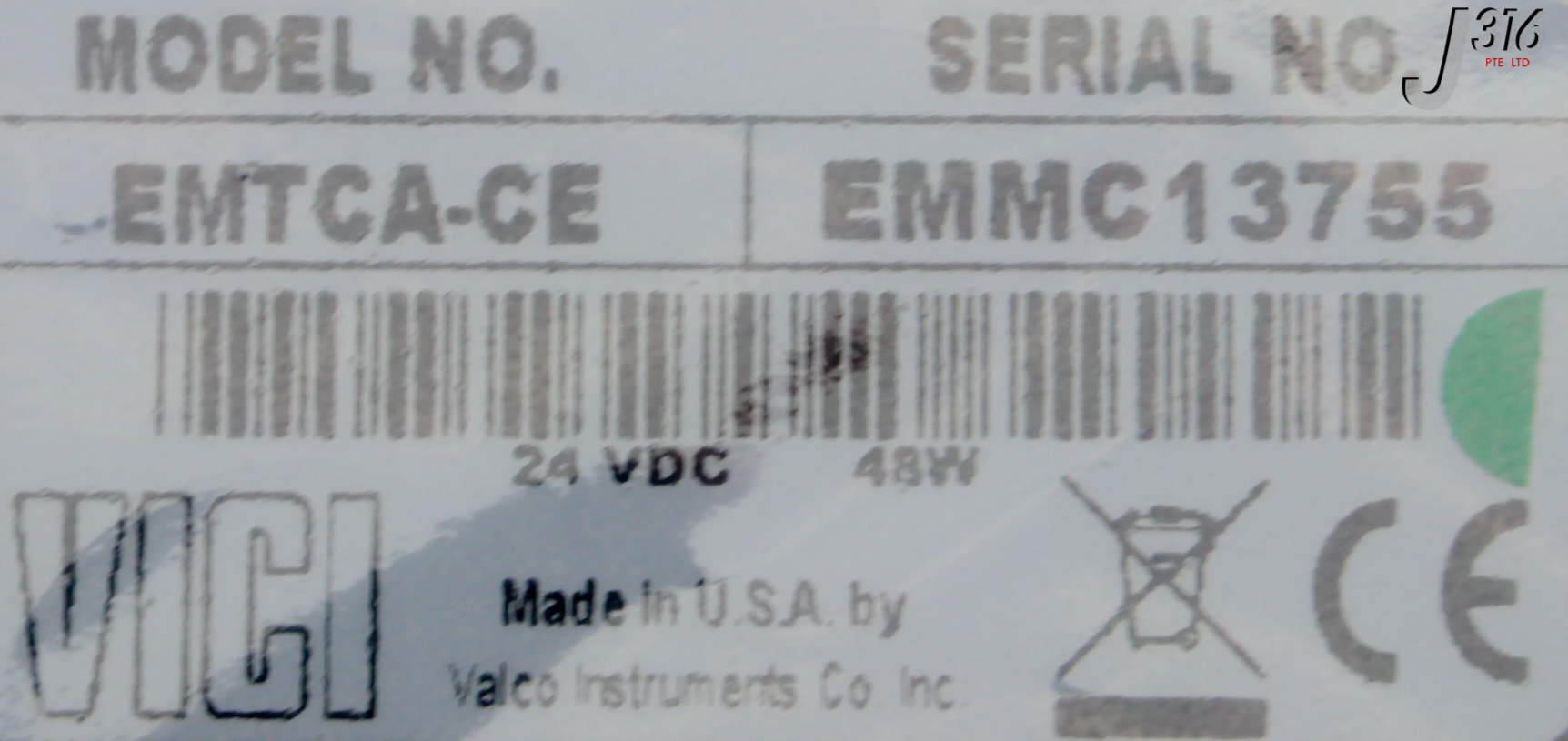 27251 VICI VALCO INSTRUMENTS MICROELE ACT MTR W/ EMTCA-CE & CABLES